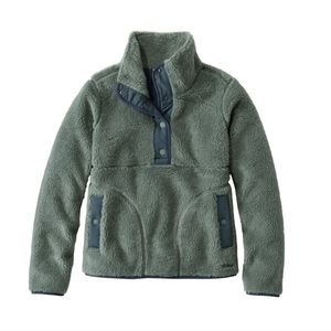 L.L. Bean Women's Bean's Sherpa Fleece Pullover XS